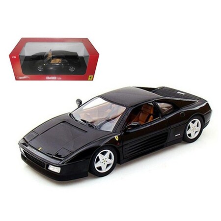 Hot Wheels Ferrari 348 TB Black 1-18 Diecast Car Model X5530